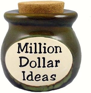 Million Dollar Ideas - Novelty Jar - Gift Bank
