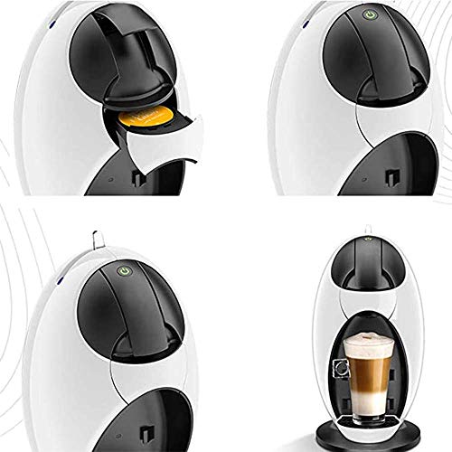 BBZZ Kaffeemaschine heiße und kalte ausgefallene Getränke Kapselmaschine Mini Home Office,Schwarz – Bild 5