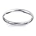 10K White/Yellow/Rose Gold 2MM Round Dome Wedding Band Ring