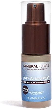 Amazon Mineral Fusion 黒い髪に媒体のためのドライ シャンプー 0 81ポンド Mineral Fusion ビューティー 通販