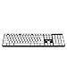 aLLreLi KA150G Wireless Keyboard with 18 Multimedia Function Keys and Ultra Slim Keycaps for PC