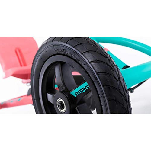 Berg Buddy Lua Pedal Kids Go Kart Pink/Mint - Thumbnail 2