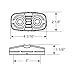 Blazer C539R LED Bullseye Clearance / Side Marker Light, Red