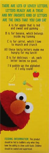 EARTH’S BEST SESAME STREET ORGANIC LETTER OF THE DAY COOKIES VERY VANILLA — 5.3 OZ