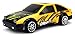 Drift King Retro Legend Remote Control RC Drifting Racing Race Car 1:24 Scale Size Ready To Run w/ Bright LED Lights, Extra Set of Grip Tires (Colors May Vary)