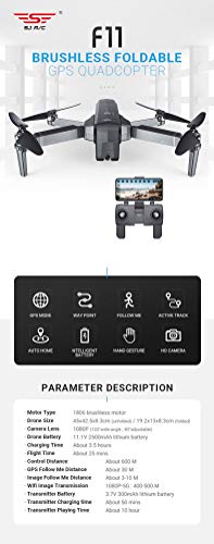 Studyset-SJRC-F11-GPS-5G-WiFi-FPV-with-1080P-Camera-25mins-Flight-Time-Brushless-Selfie-RC-Drone-Quadcopter-2-Battery