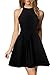 Berydress Women's Halter Neck Backless Black Cocktail Party Dress (US6, 6019_Black)