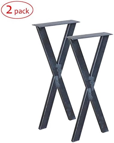 Rusty Design W5034B2 Console table X legs, 1 Pair