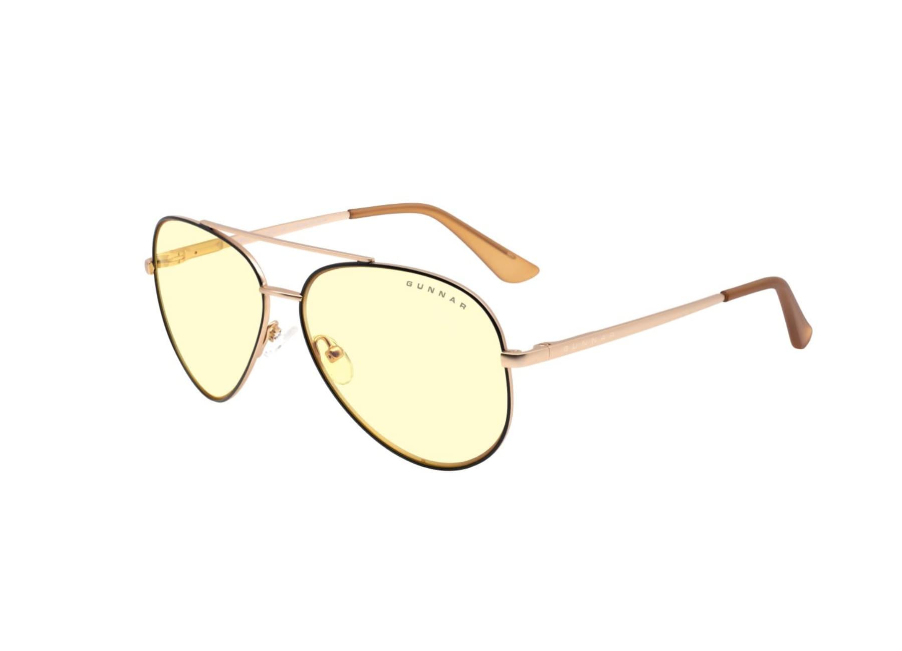 Gunnar Gaming and Computer Eyewear - Pendleton - Blue Light Blocking Glasses - Patented lens - Reduce eye strain & dryness