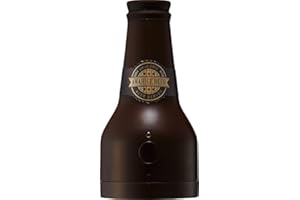 Beer Server, Beer Foam Maker, Beer Bubble Maker (Beer Bottle Edition) (Brown)