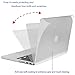MOSISO Compatible with MacBook Air 13 inch Case (Models: A1369 & A1466, Older Version 2010-2017 Release), Protective Plastic Hard Shell Case & Keyboard Cover & Screen Protector, Crystal Clear