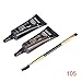 Binmer(TM) 2pc Brown Waterproof Tint Eyebrow Henna With Mascara Eyebrows Paint Brush Beauty (E)