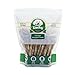 Chicken Wrapped Rawhide Dog Treats – 40ct. Rawhide Chew Sticks – Long Lasting Chews for Small Dogs Made in The USA with Natural Chicken and Beef Hide