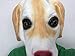Rubber Johnnies Golden Labrador Dog Mask, Latex, Full Head, Canine, Animal Masks, Halloween, Party Accessory