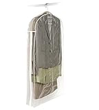 Clear Vinyl Storage Suit Garment Cover: 40