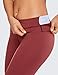 CRZ YOGA Women’s Naked Feeling I High Waist Tight Yoga Pants Workout Leggings-25 Inches Savannah Red 25” – R009 Mthumb 3