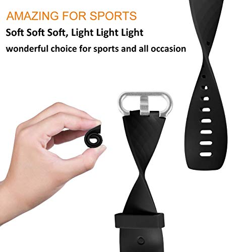 image for Wepro Bands Replacement Compatible Fitbit Charge 3 & Charge 3 SE for W