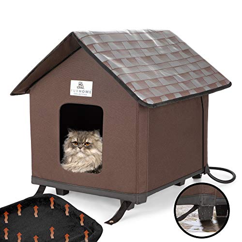 heated cat house amazon