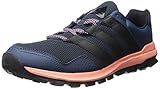 adidas Performance Women's Slingshot Trail Women's Running Shoe,Mineral Blue/Black/Sun Glow Yellow,9 M US