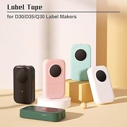 D30 Labels, Thermal Label Paper Replacement for