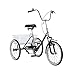 CHENDGE2 Adult Folding Tricycle Bike 3 Wheeler Bicycle Portable Tricycle 20″ Wheels Graythumb 1