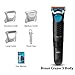 Braun Cruzer 5 Body Shaver, Travel Case with 3 Combs for Precision
