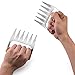 Pulled Pork Shredder Claws Bear Paws Stainless Steel BBQ Meat Handler Forks - Easily Handling, Shredding, Pulling, Lifting ,Serving from Smoker Grill or Slow Cooker