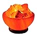 Voltas Himalayan Salt Lamp Bowl is Hand Crafted Out of Huge Salt Rock Crystal This Beautiful Fire Bowl Salt Lamp Comes with 6ft UL Listed Dimmer & 2 Bulbs, one for Salt Crystal Lamp & one Free