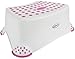 Graco Sure Foot Step Stool, White/Pink