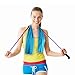 VANCLE Evaporative Snap Cooling Towels for Sports and Fitness in Hot Environment, Blue