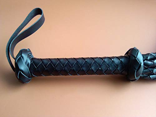BDSM Whip Flogger 7 Tail Leather Adult Sex Toys for Couples Play Riding Crop Bull Sexy Spanking Paddle - Thumbnail 3