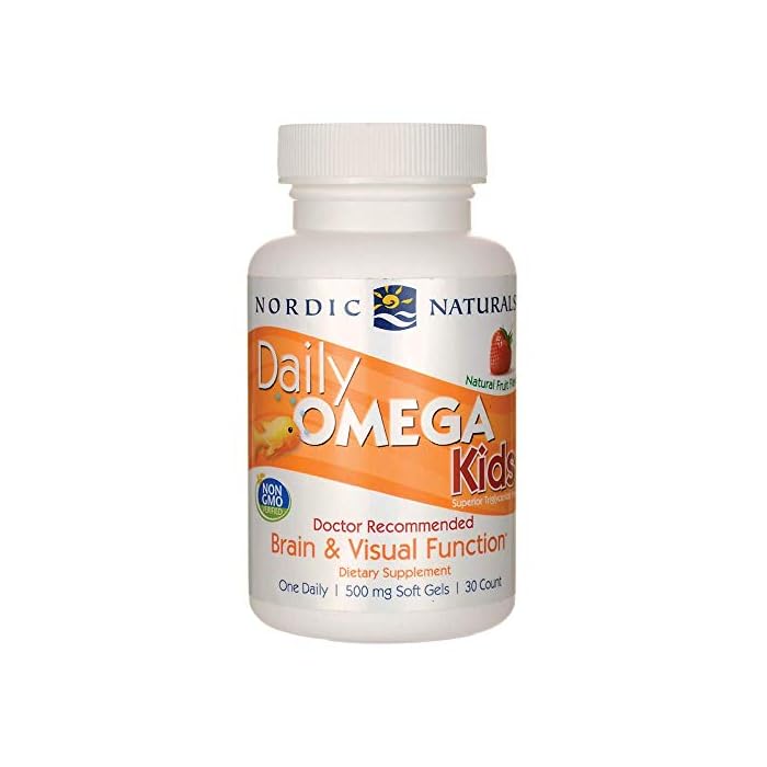 Nordic Naturals - Daily Omega Kids, Healthy Heart Support, 30 Soft Gels