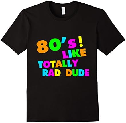 Men's 80's Like Totally Rad Dude Neon Mod Style 2XL Black