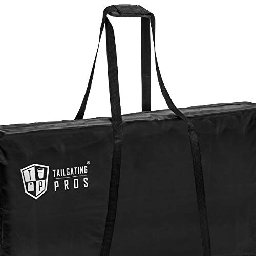 Tailgating Pros Cornhole Board Carrying Case 4'x2' Regulation Size (Premium Material)