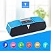 Portable Bluetooth Speakers – Wireless Speaker with Louder Volume, 40W Crystal Clear Stereo Sound, Rich Bass, Built-in Mic, 12-Hour Playtime, Perfect for Phone Tablet TV, Home Outdoors Travel (Blue)thumb 2