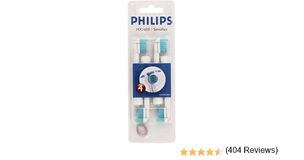 Philips HX2014/30 Sonicare Sensiflex - Cabezales para cepillo de ...