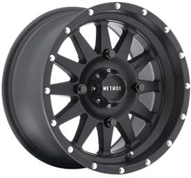 4/156 Method Race Wheels The Standard Wheel 14x7 4.0 + 3.0 Matte Black for Polaris RANGER RZR XP 1000 2014-2018