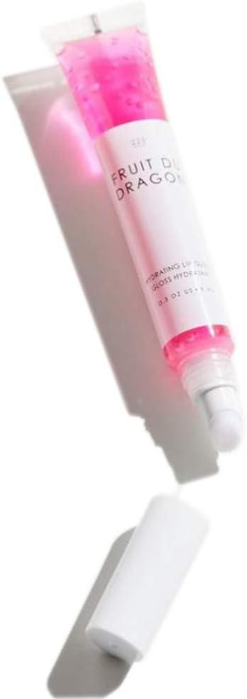 Gourmand Le Gloss Superfruit Lip Gloss 0.3 Oz! High-Shine And High-Flavor Lip Gloss Infused With Juicy Superfruits! Hydrate And Nourish With Deliciousness! Choose Your Color! (Fruit Du Dragon)