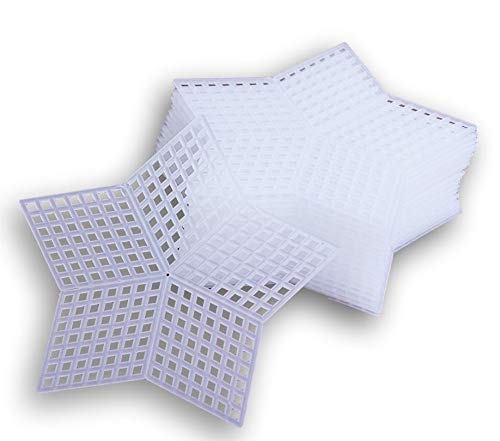 Plastic Canvas - Star Shape - 3.5 Inches - 20pc