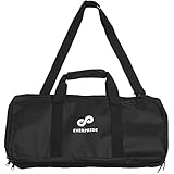 Professional Knife Bag for Chefs w/ Shoulder Strap by EVERPRIDE - Premium Culinary Knife Bag - Durable Kitchen Utensils Holder-Cook Knives Protector & Organizer w/ 20 Pockets & 3 Zipper Compartments