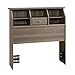 Sauder Shoal Creek Bookcase Headboard, Twin, Diamond Ash finish