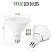 LE PAR38 E26 LED Light Bulbs, Medium Screw Base, 13W Dimmable, Spotlight, 100W Halogen Equivalent, 1050 Lumens, Daylight White 5000K, 40 Degree Beam Angle, Pack of 6