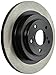 Centric Premium 120.47025 Automotive Replacement Rear Brake Rotor for Selected Subaru Model Year