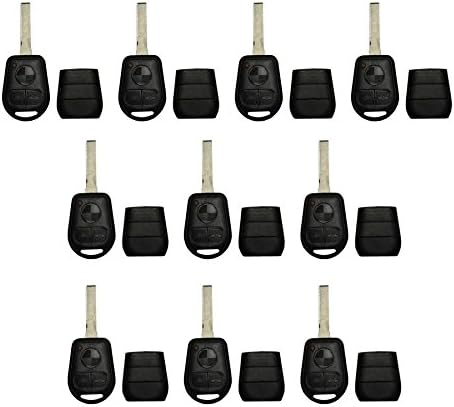 1997 - 2003 BMW Remote Key Shell 3B - 2 Track (10 Pack)