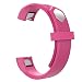 Fitbit Alta Bands, MoKo Classic Replacement Soft Wristband with Metal Clasp For Fitbit Alta Smart Fitness Tracker, Fits 5.31"-8.07" (135mm-205mm) Wrist, Rose RED