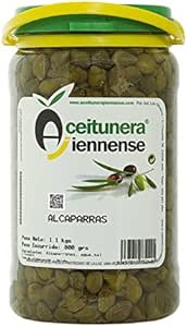 Alcaparras | Encurtidos Jaén | Aceitunera Jiennense | Bote 1,1 ...