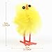 60 pack Easter mini chicks set 1 inch Easter Valentines Day Decorations Suitable Size for Easter Eggs Party Favors for Kids