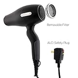 AsaVea Vigor Hair Dryer Pro AC Motor Ionic, Ceramic Fast 1875W Blow Dryer AD2