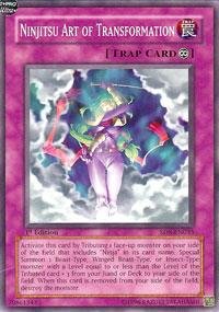 Yu-Gi-Oh! - Ninjitsu Art of Transformation (SD8-EN035) - Structure Deck 8: Lord of the Storm - 1st Edition - Common