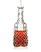 JUWA PREMIUM Large Whiskey and Wine Glass Liquor Decanter, Big Decorative Brandy Bottle with Lid, 35 oz, Vintage Style, Lead Free